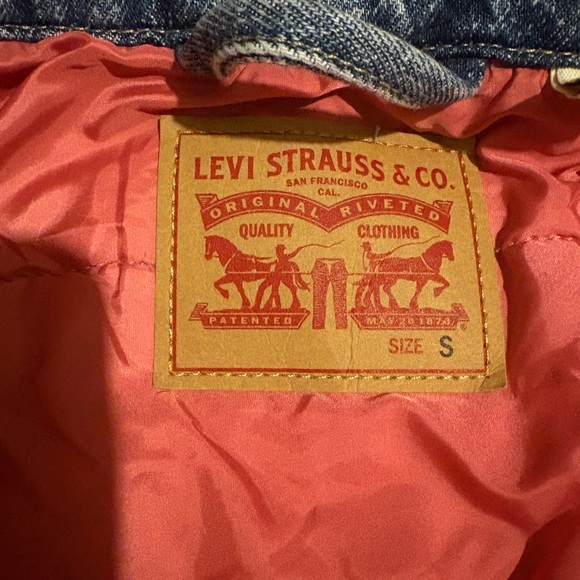 Levi's Blue Denim Jacket - Picture 4 of 4